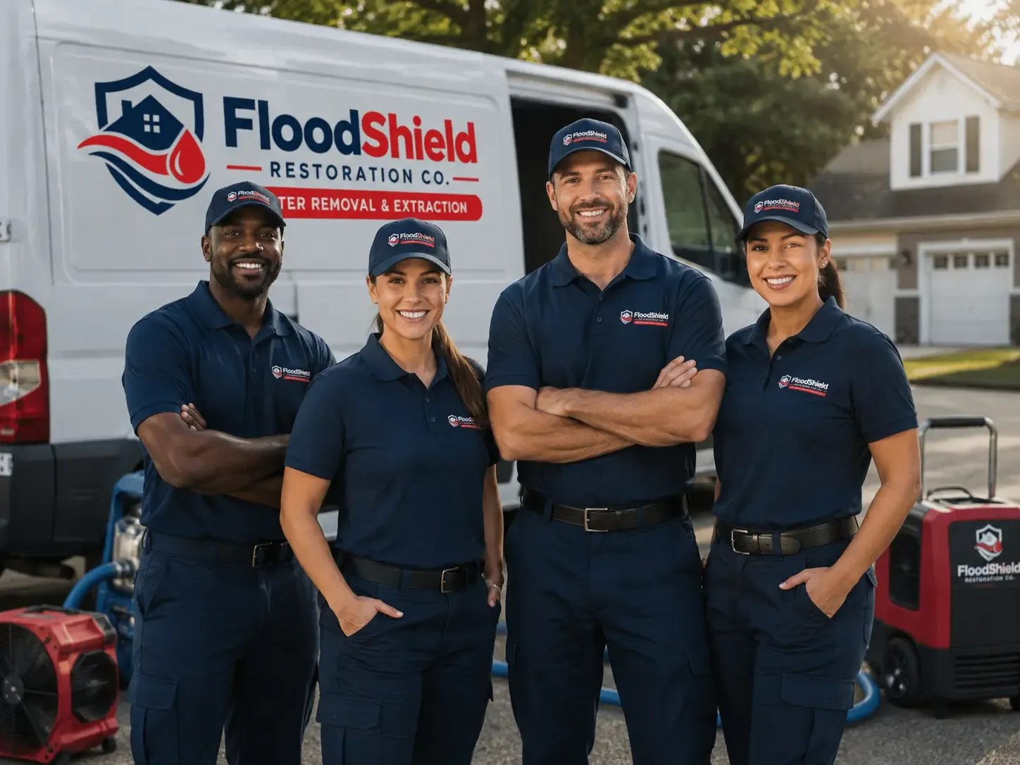 Flood Damage Restoration company in Pollock, LA